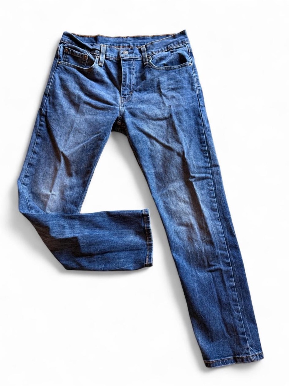 Levi’s 502 Classic Blue Denim Jeans - Straight Fit
